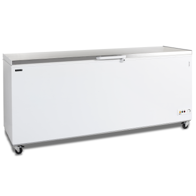 Mraznička na zmrzlinu plné víko, nerez CF700S SL | TEFCOLD | 16163