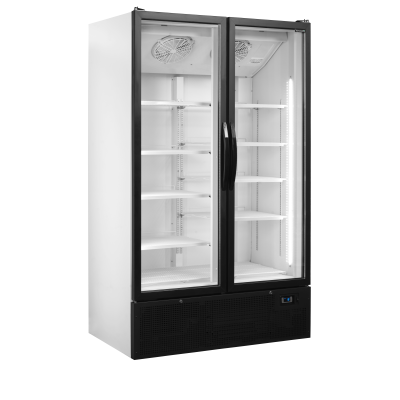 Chladicí skříň prosklené dveře FS 1202 H | TEFCOLD | 34449
