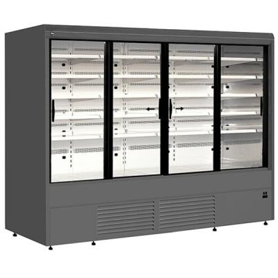 TEFCOLD 38425 | Varna 250/80 DP Chladicí přístěnná vitrína vhodná do prodejen a supermarketů | Juka