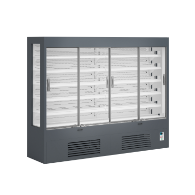 TEFCOLD 38508 | Varna 250/60 DP mini Chladicí přístěnná vitrína vhodná do prodejen a supermarketů | Juka
