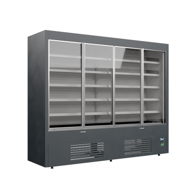 TEFCOLD 38509 | Varna 250/60 DUZ mini Chladicí přístěnná vitrína vhodná do prodejen a supermarketů | Juka