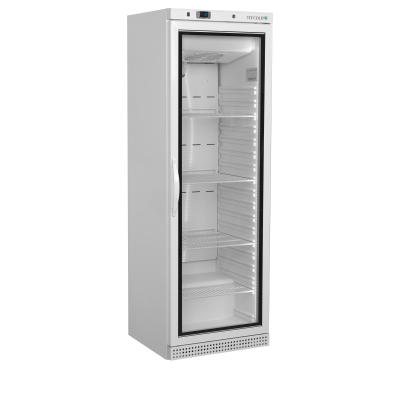 Mrazicí skříň prosklené dveře, bílá UF400VGW | TEFCOLD | 66891