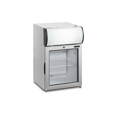 Stolní chladicí skříň prosklené dveře FS 60 CP | TEFCOLD | 16073