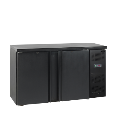 TEFCOLD 15851 | CBC 210 Minibar s dvěma plnými křídlovými dveřmi, barva černá | Serrco by
