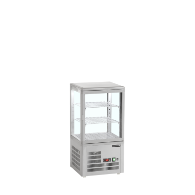 Chladicí vitrína stolní, šedá UPD 60 GREY | TEFCOLD 16062