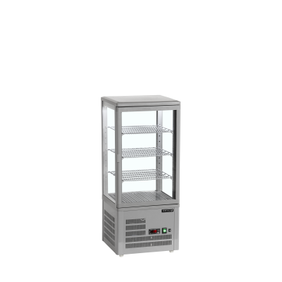 Chladicí vitrína stolní, šedá UPD 80 GREY | TEFCOLD 16065
