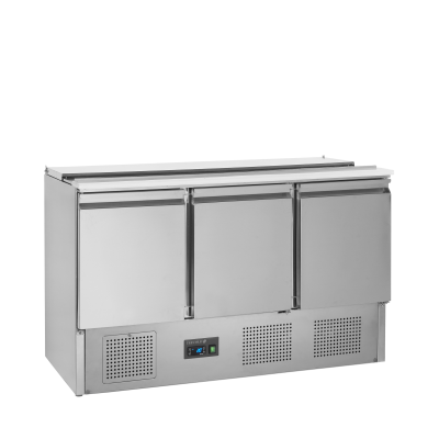 TEFCOLD 16487 | SA 1365 Saladeta dvoudveřová v kompletním nerezovém provedení | Serrco by