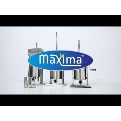 MAXIMA 09300460 | Nádoba na plnění klobás 3 l - vertikální - včetně 4 plnicích trubek