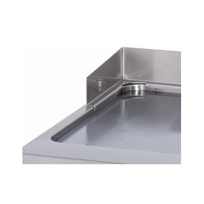 MAXIMA 09398581 | Grilovací pánev Premium Smooth Chrome - elektrická - pro jednu jednotku - hloubka 90 cm
