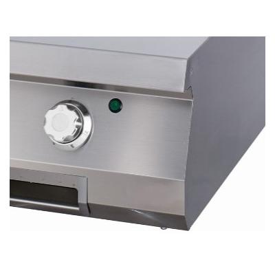 MAXIMA 09398581 | Grilovací pánev Premium Smooth Chrome - elektrická - pro jednu jednotku - hloubka 90 cm