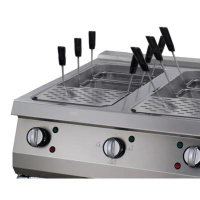 MAXIMA 09398618 | Vařič těstovin Premium - elektrický - 400V - dvojitá jednotka - hloubka 90 cm
