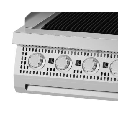MAXIMA 09398600 | Gril Premium - 5 zón - plynový - dvojitá jednotka - hloubka 90 cm