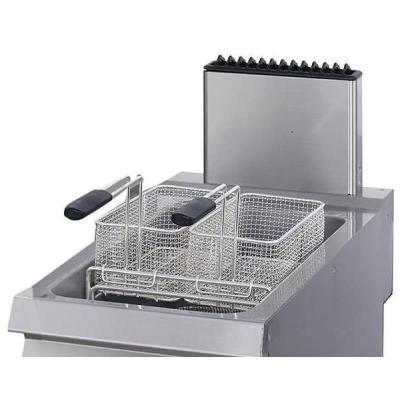 MAXIMA 09398605 | Fritéza Premium - 1 x 22 l - plynová - s vypouštěcím kohoutem - hloubka 90 cm