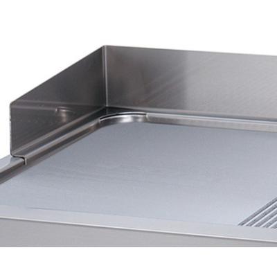 MAXIMA 09398571 | Grilovací pánev Premium 1/2 s drážkami - plynová - dvojitá jednotka - hloubka 90 cm
