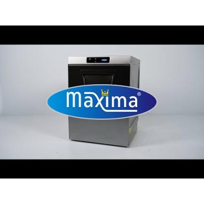 MAXIMA 09211007 | Podstavná myčka nádobí - 50 x 50 cm - s odtokem, oplachovačem a mýdlovým čerpadlem - digitální displej