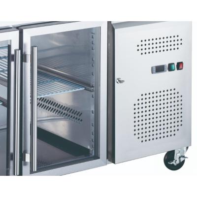 MAXIMA 09400401 | Pultová chladnička - 136 cm - 2 skleněné dveře