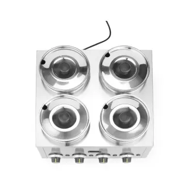 Termosystém 4, HENDI, 16L, 220-240V/800W, 506x509x(H)298mm | 201466