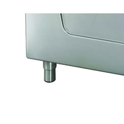 MAXIMA 09396105 | Heavy Duty sporák – 4 hořáky – dvojitá jednotka – hloubka 70 cm – 30 kW – plyn včetně elektrické troub