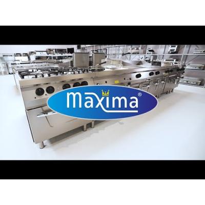 MAXIMA 09396116 | Heavy Duty sporák – 2 hořáky – samostatná jednotka – hloubka 70 cm – 13,5 kW – plyn