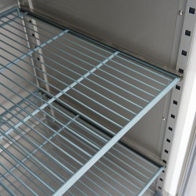 MAXIMA 09400136 | Mraznička - 400 l - 3 nastavitelných polic - nerezová ocel - na kolečkách