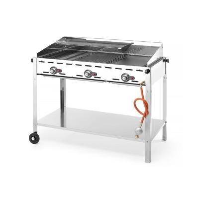 HENDI 149591 | Plynový gril Green Fire 3 hořáky