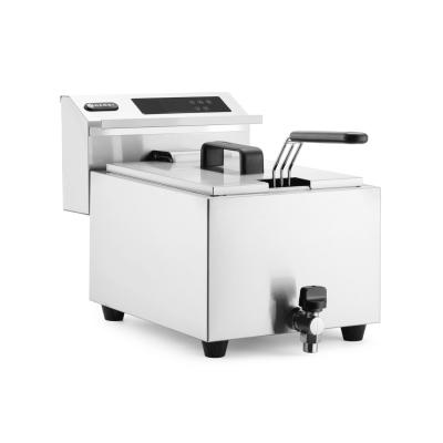HENDI 207369 | Fritéza Profi Line digitální s výpustí - 8 l