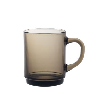 DURALEX 4020CR06C1111 | Sklenice s uchem VERSAILLES SEPIA, Duralex, 0, 26L, Hnědá, 6 ks, ⌀72x(H)89mm