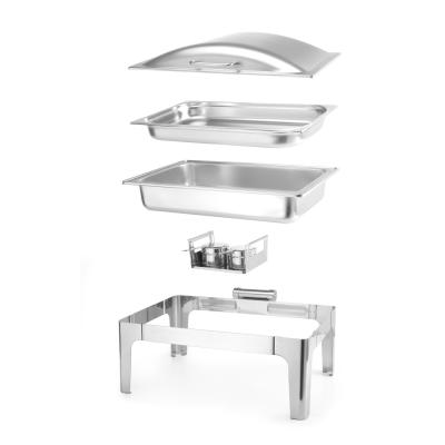 HENDI 470251 | Chafing GN 1/1 saténový vzhled, HENDI, Profi Line, 9L