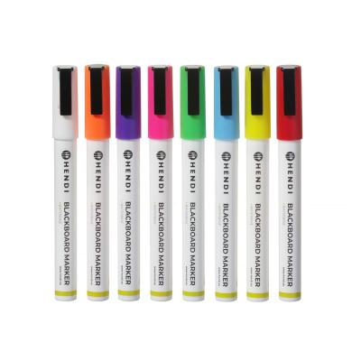 HENDI 664278 | Fixy na tabuli 3 mm, HENDI, 1x bílý, 1x červený, 1x modrý, 1x zelený, 1x žlutý, 1x fialový, 1x oranžový a