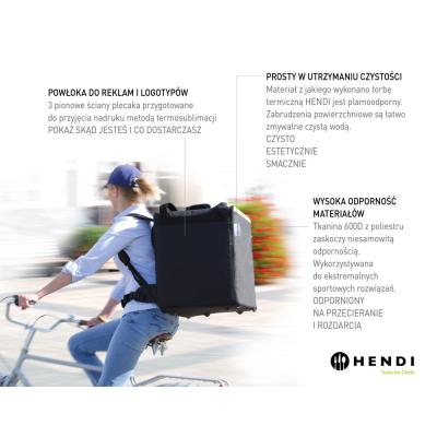 HENDI 709801 | Tepelně izolovaný přepravní batoh