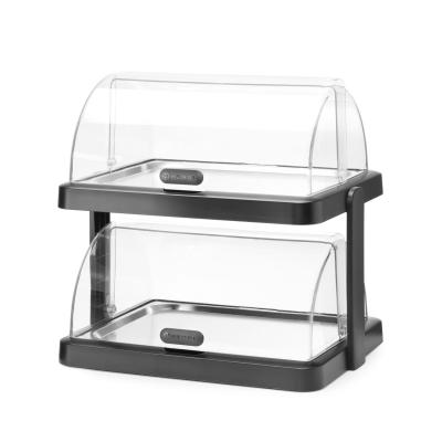 HENDI 871812 | Chladicí vitrína roll top Duo UNIQ Robert Bronwasser