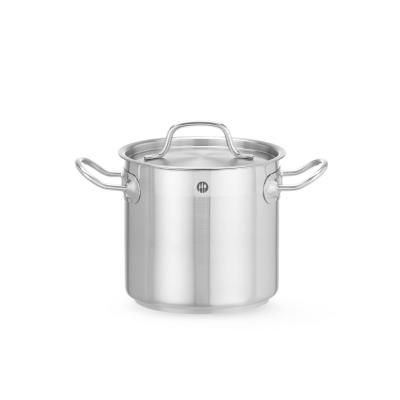 HENDI 832004 | Vysoký hrnec na dušení – s poklicí, HENDI, Profi Line, 3L, ⌀160x(H)150mm HENDI