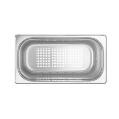 HENDI 802502 | Kontejner GN 1/3 perforovaný, HENDI, Profi Line, GN 1/3, 7, 8L, (H)200mm