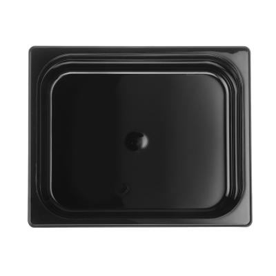 HENDI 862421 | Kontejner GN 1/2 černý polykarbonát, HENDI, Profi Line, GN 1/2, 6, 5L, Černá