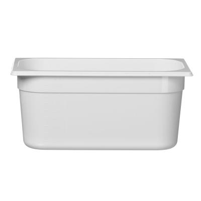 HENDI 862568 | Kontejner GN 1/3 bílý polykarbonát, HENDI, GN 1/3, 5, 7L, Bílá