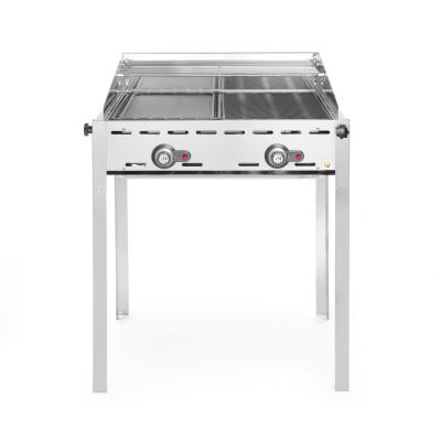 HENDI 149508 | Plynový gril Green Fire 2 hořáky