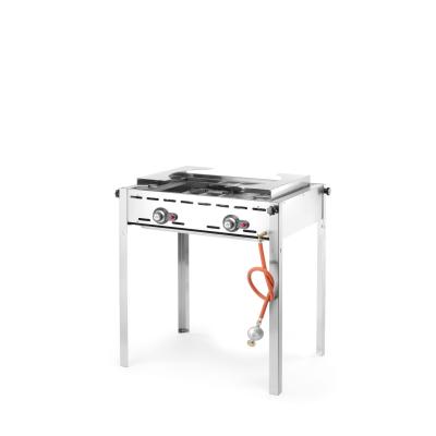 HENDI 149508 | Plynový gril Green Fire 2 hořáky