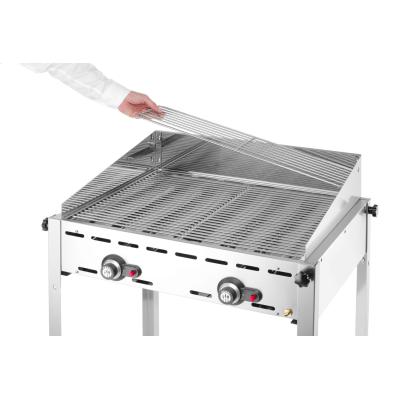 HENDI 149508 | Plynový gril Green Fire 2 hořáky