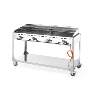 HENDI 149614 | Plynový gril Green Fire 4 hořáky
