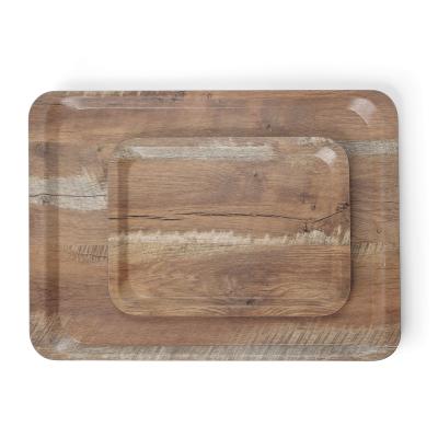 AMERBOX 508916 | Tác servírovacís melaminovým laminátem se vzorem dřeva, AmerBox, Dřevo