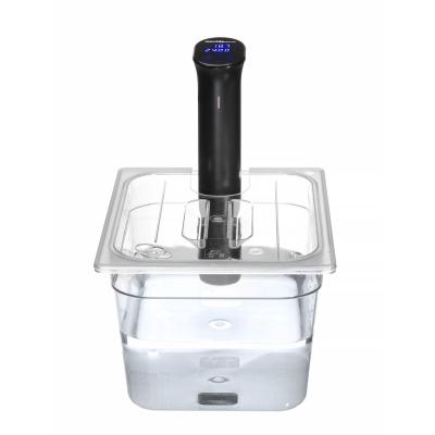 HENDI 864210 | Víko pro polykarbonátové GN nádoby s výřezem pro sous-vide cirkulátor