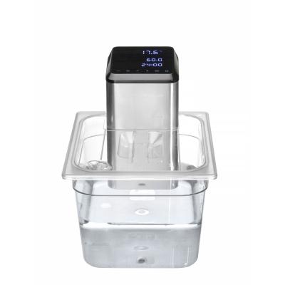 HENDI 864234 | Víko pro polykarbonátové nádoby GN s výřezem pro cirkulační čerpadlo sous vide