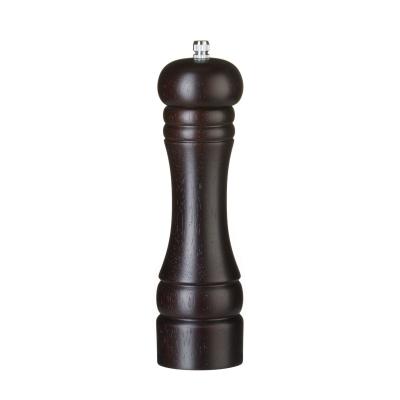 HENDI 469811 | Dřevěný mlýnek na sůl, HENDI, Tmavé dřevo, ⌀57x(H)215mm