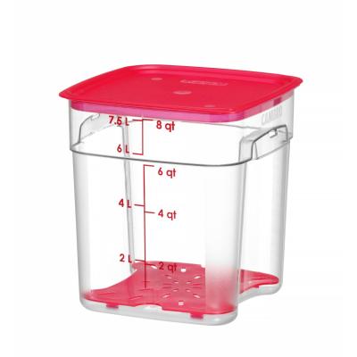 CAMBRO 8SFSPROCW135 | Nádoba na potraviny CamSquares Fresh Pro, Cambro, 7, 6L, Průhledná