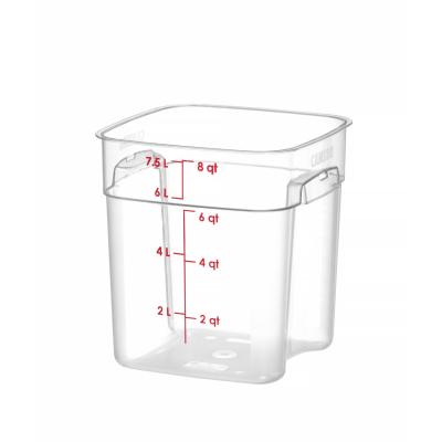 CAMBRO 8SFSPROCW135 | Nádoba na potraviny CamSquares Fresh Pro, Cambro, 7, 6L, Průhledná