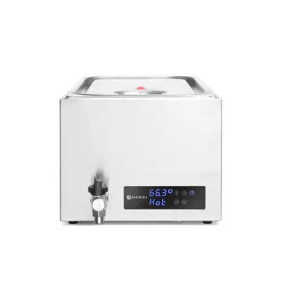 Přístroj Sous vide GN 1/1, HENDI, 20L, 230V/600W, 350x680x(H)275mm | 225448