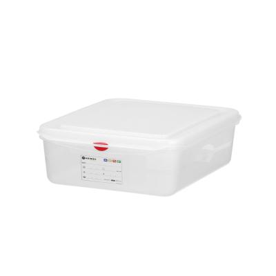 HENDI 873267 | Nádoba GN 1/2, polypropylen, HENDI, GN 1/2, 6, 5L, Průhledná, Obdélníkové