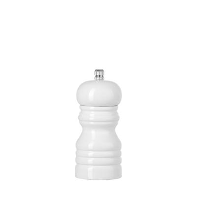HENDI 469613 | Dřevěný mlýnek na sůl, HENDI, Bílá, ⌀50x(H)113mm