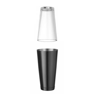 BARUP 596678 | Bostonský šejkr, BarUp, 0, 8L, Černá, ⌀x(H)mm