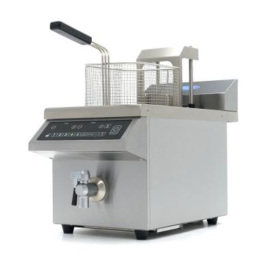 MAXIMA 09371450 | Fritéza - 8 l - 1 koš - indukční - zvedací systém - s vypouštěcím kohoutkem